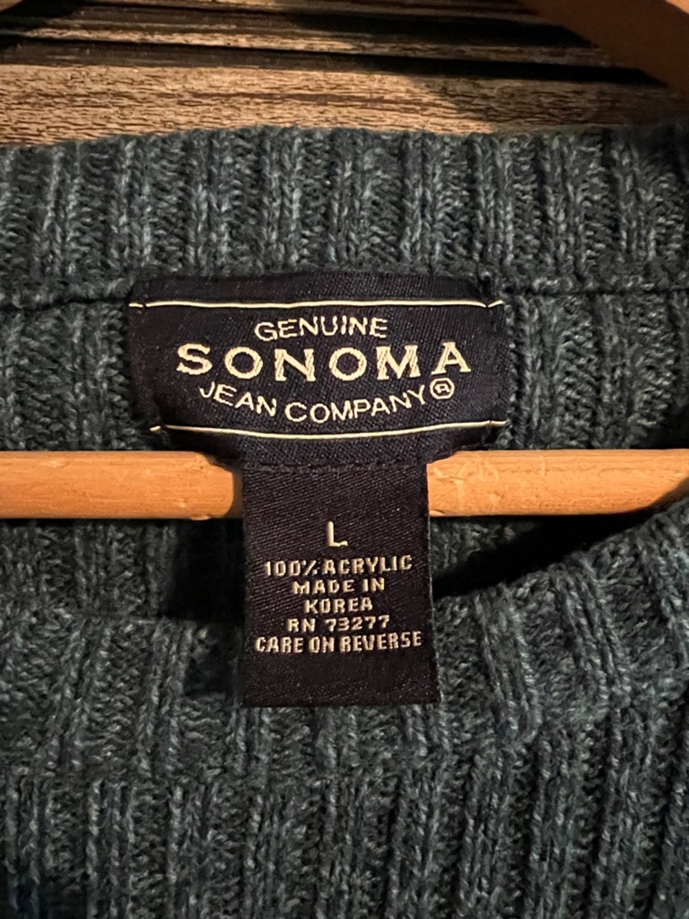 Sonoma Ribbed Sweater - Picture 2 of 5